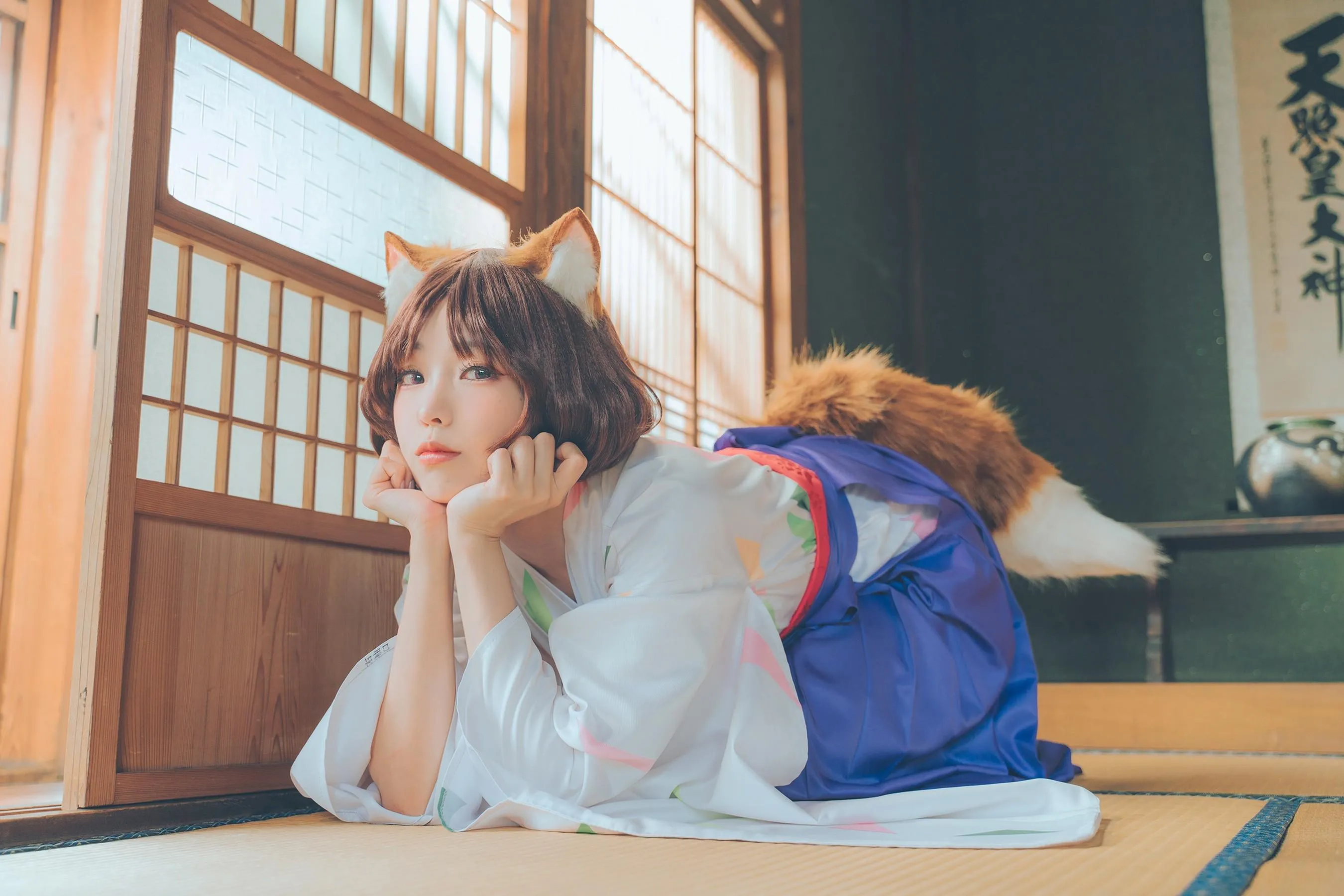 ElyEE子 – NO.113 2023.July A-Dongitsune ~Taisho-era 大正小狐狸 [46P]插图7